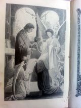  Missel du  Sacré Coeur vintage couverture cuir broché