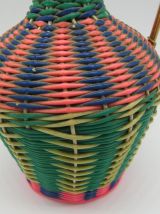 bouteille scoubidou vintage