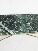 Table en marbre vert des Alpes 1970's