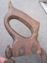 ancienne scie de bouché