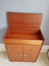 meuble à chaussures vintage avec casier de rangement 