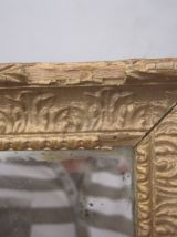 ancien miroir bois et suc doré
