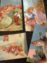lot 25 cartes postales vintage originales  années 60 vierges