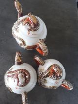 Service a thé décor dragon 