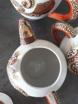 Service a thé décor dragon 