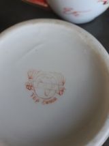 Service a thé décor dragon 