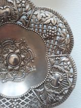 2 coupelles ou vide poches en métal 