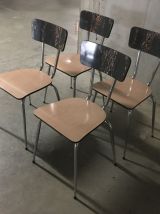Chaises en formica années 60