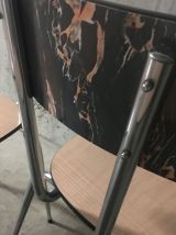 Chaises en formica années 60