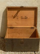 caisse en bois  ancienne , vintage