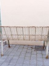 BANC EN METAL VINTAGE 40/50