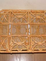 étagère rotin Peacock pliable