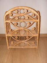 étagère rotin Peacock pliable
