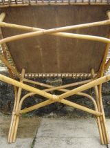 petite table rotin soleil