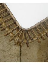 petite table rotin soleil