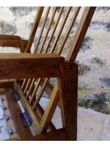 Fauteuil années 50 style scandinave 3 positions