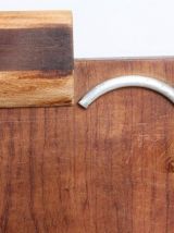 Plateau en bois vintage