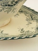 Ancienne saucière en céramique finement décoré. Art déco