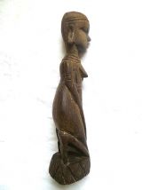 statuette Sculpture africaine en bois