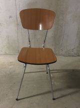 Chaise en formica années 60