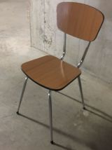 Chaise en formica années 60