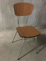 Chaise en formica années 60