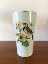 2 vases Hollandais en faïence vintage années 60