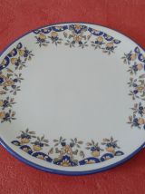 Beurrier / confiturier en porcelaine.