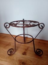 Porte-plante en fer forgé
