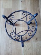 Porte-plante en fer forgé
