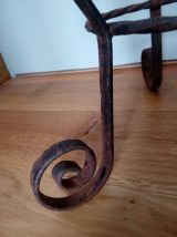 Porte-plante en fer forgé
