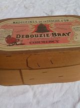 boite en bois DEBOUZIE BRAY, vintage 1960