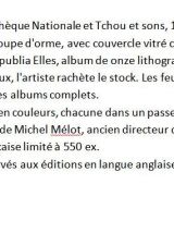 COFFRET roncedenoyer 11 lithos EllesTOULOUSE LAUTREC