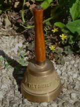 cloche  de table Metabief  en laiton