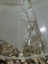 lot abat-jour , suspensions en verre , vintage