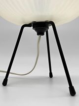  LAMPE TRIPODE MÉTAL PLASTIQUE VINTAGE DESIGN ANNÉES 50 60