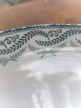 Ancienne Coupe à fruit sur pied  céramiques REJANE 