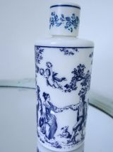 Jolie bouteille de parfum en opaline "Lubin" 