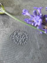 Assiette en étain à bord rond mouluré XVIIIème