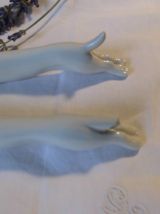 Lot de 6 repose-couverts animaux ARTS DÉCO en porcelaine