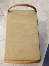 Porte revues ,bout de canapé  en rotin 