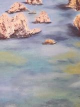 Tableau - Peinture à l'huile- L'algarve