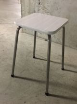 Tabouret en formica années 70