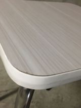 Tabouret en formica années 70