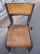 Lot de 4 chaises Mullca Gaston Cavaillon