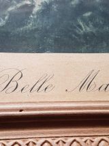 paire de lithographies signées Maroniez 