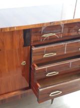 Magnifique enfilade des années 70' en acajou et palissandre 