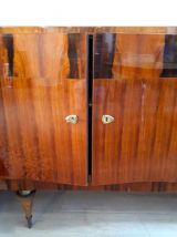 Magnifique enfilade des années 70' en acajou et palissandre 