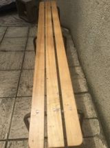 Banc écolier vintage p