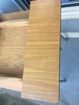 Table en formica vintage marron dans son jus